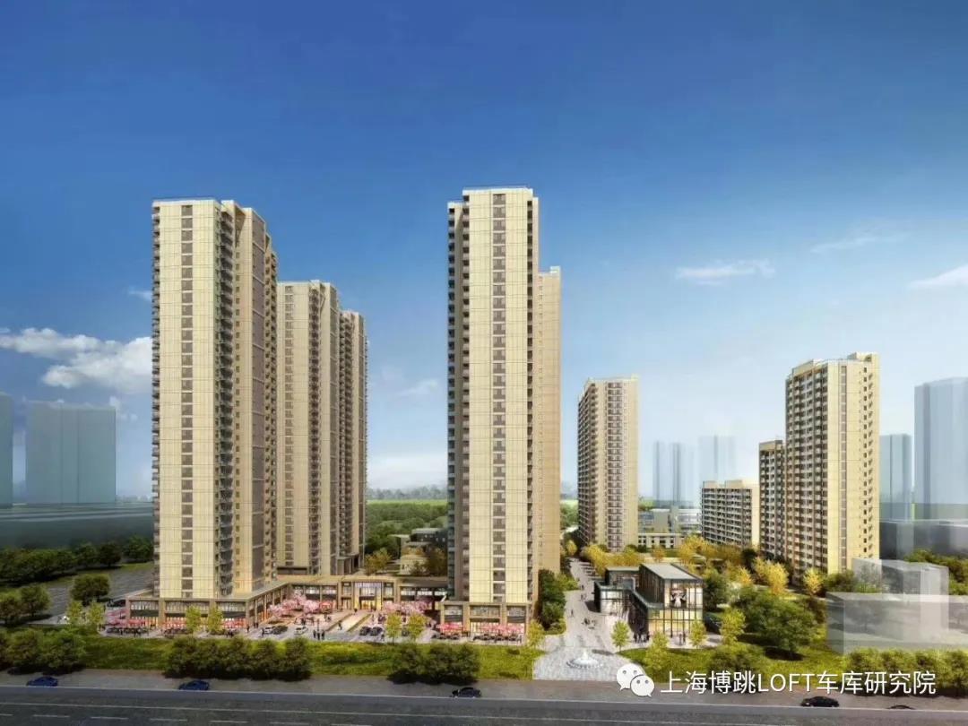 东城采用了LOFT车库武汉当代集团春风十里项目现已结构封顶！